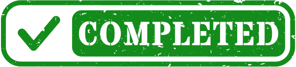 Completed Tag