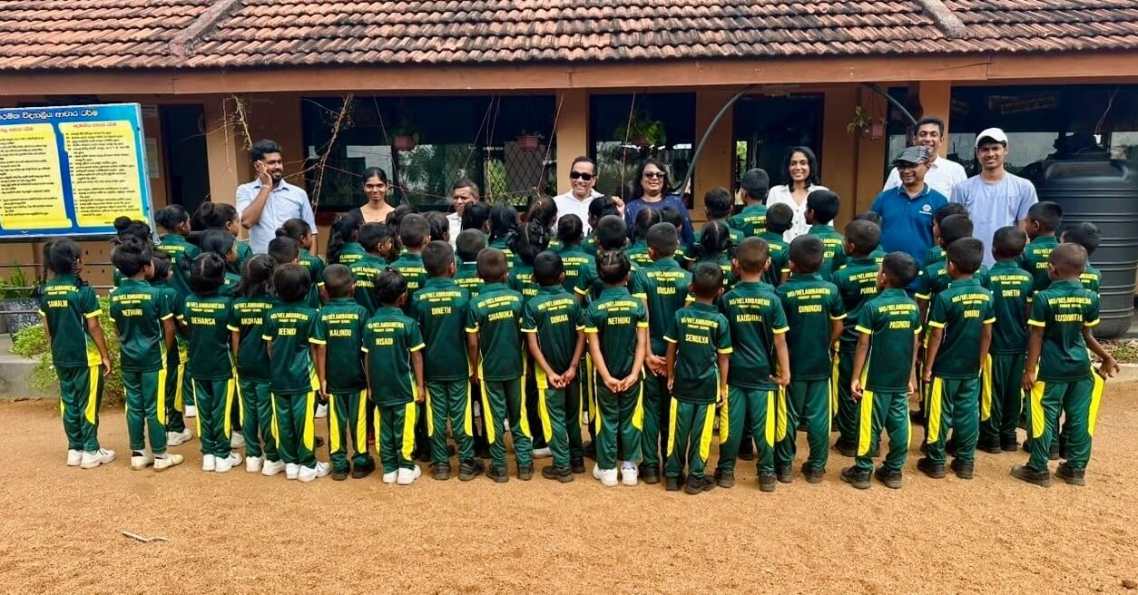 Helambawewa Primary School Students Equipped for Sports